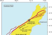 Sampling of the active alpine fault in New Zealand reveals extreme hydrothermal conditions