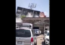 Scenes From Around Mexico Capital as Earthquake Struck