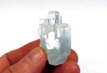 Davidsmithite a new Ca-bearing nepheline-group mineral Aquamarine Crystal