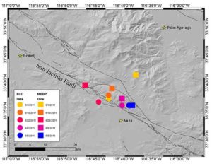 Locations of tectonic tremor