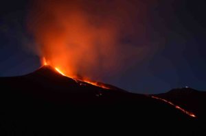 Mount Etna in Italy