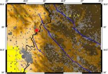 After Iran-Iraq earthquake, seismologists work to fill in fault map of the region Recorded earthquakes in the region are marked with gray circles