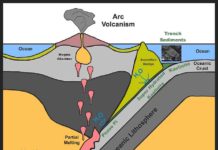 Clay mineral waters Earth’s mantle from the inside Kaolinite sinks into the subduction zone with the oceanic plate.
