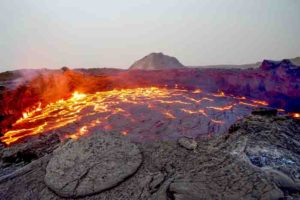 Erta Ale in eastern Ethiopia