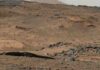 Ice shapes the landslide landscape on Mars This image from NASA's Mars Curiosity rover shows the Amargosa Valley, on the slopes leading up to Mount Sharp on Mars