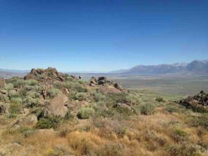 Long Valley Caldera in California