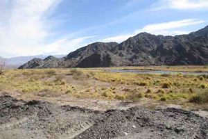 The Rio San Juan transports sediment from the High Andes 