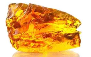 Sample of amber