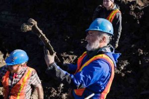 Intact Mammoth Rib