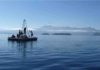 Giant earthquakes: Not as random as thought Researchers taking sediment cores on Chilean lake Calafquén (with Villarrica Volcano in the background).