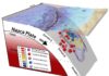 Analysis of major earthquakes supports stress reduction assumptions This schematic illustration of the 2014 Iquique earthquake off the coast of Chile (magnitude 8.1) shows the locations of foreshocks (blue) and aftershocks (red) relative to the area of large slip on the fault (contour lines).