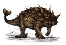 Flipside of a dinosaur mystery: ‘Bloat-and-float’ explains belly-up ankylosaur fossils Euoplocephalus