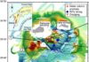 Giant lava dome confirmed in Japan’s Kikai Caldera Underwater terrain revealed by the survey and points surveyed.