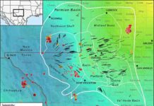 Seismic stress map profiles induced earthquake risk for West Texas, New Mexico This new map of Earth’s stress field in the Permian Basin of West Texas and southeastern New Mexico could help energy companies avoid causing earthquakes associated with oil extraction. Credit: Jens-Erik Lund Snee
