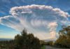 Detecting volcanic eruptions Calbuco Volcano