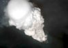 Scientists capture sounds of volcanic thunder This satellite image shows Bogoslof volcano erupting on May 28, 2017.