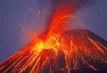 Scientists helping to improve understanding of plate tectonics Volcanic Eruption
