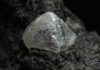 Unique diamond impurities indicate water deep in Earth’s mantle Diamond crystal
