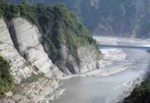 Mountain erosion may add CO2 to the atmosphere the central range of Taiwan