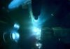 Ultrahigh-pressure laser experiments shed light on super-Earth cores Inside the target chamber at the University of Rochester's Omega Facility, a team of researchers including Princeton University's Thomas Duffy and June Wicks use lasers to compress iron-silicon samples to the ultrahigh pressures found in the cores of super-Earths.