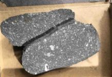Water appeared while Earth was still growing Meteorites