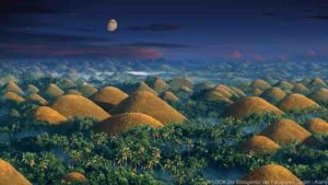 Chocolate Hills, the Philippines