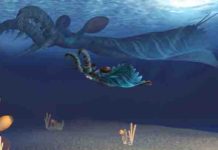 Earth’s first giant predators produced killer babies Lyrarapax unguispinus