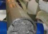 Masses of methane from mud volcanoes Sediment core with gas hydrate