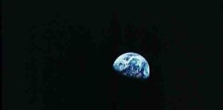 Earth taken by the Apollo 8 astronauts on Dec. 22, 1968