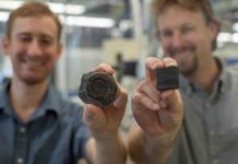 Volcanic activity, declining ocean oxygen triggered mass extinction of ancient organisms Postdoctoral Fellow Theodore Them (left, holding an extinct fossil sample) and Assistant Professor Jeremy Owens (right, holding a rock core sample).