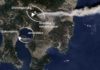 Study finds deep subterranean connection between two Japan volcanoes Southern Japan on Feb. 3rd, 2011, showing the active cones of Kirishima (Shinmoedake) and Aira caldera (Sakurajima) volcanoes.