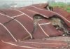 Earthquakes can systematically trigger other ones on opposite side of Earth Earthquake mangled track