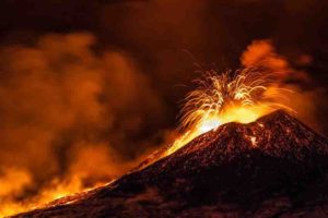 Etna eruption