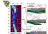 Relationship between tremors, water at the Cascadia margin Rice University scientists studied how the density of microseismicity, or small tremors, related to the seismic structure of the Pacific Northwest in the United States. Red lines in the graphic at left correspond to cross-sections from northern Washington (top), central Oregon (middle), and northern California (bottom).