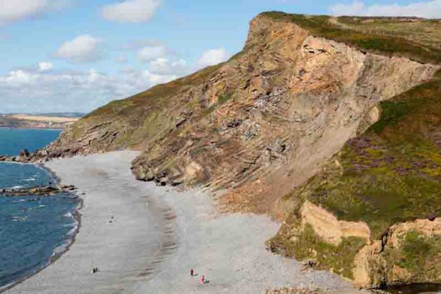 Millook Haven Beach, England