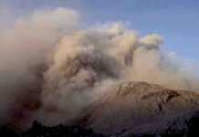 Geological fingerprinting of volcanic ash The Santiaguito volcano: The Santiaguito dome complex in Guatemala regularly spews out plumes of gas and volcanic ash.