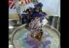 Bismuth Crystal “Artificially grown bismuth crystal”