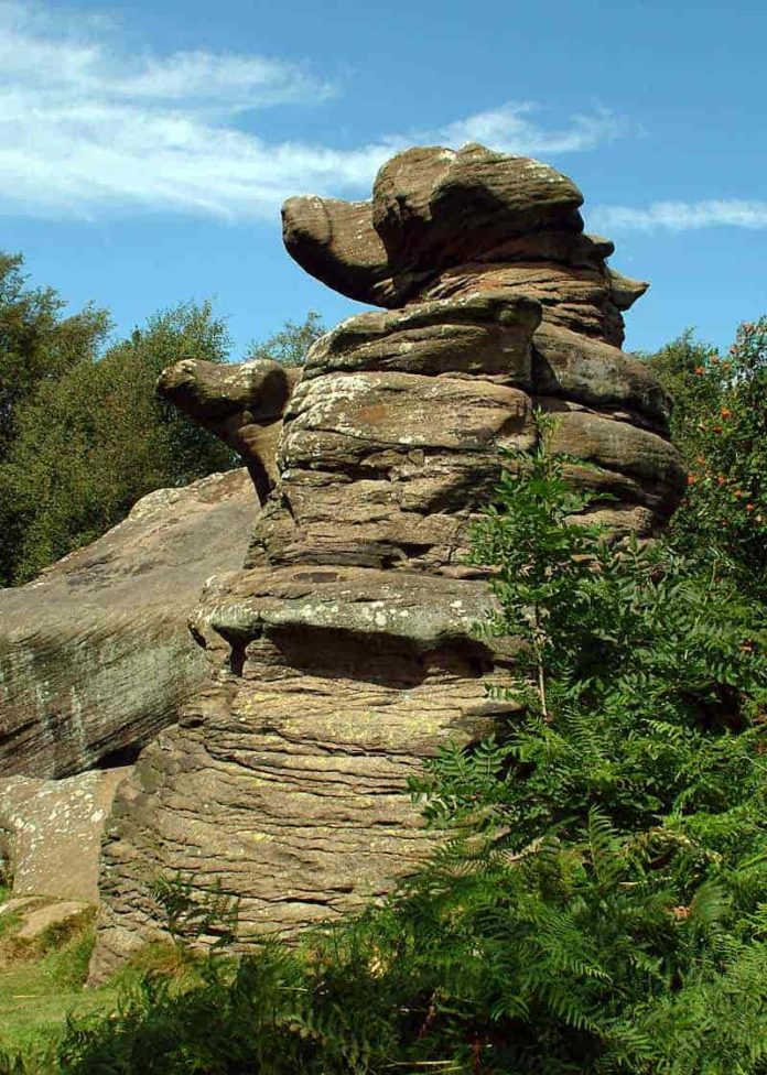 Brymon Rocks Brimham Rocks, England | Geology Page