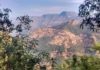 Do volcanoes or an asteroid deserve blame for dinosaur extinction? Layered lava flows within the Wai Subgroup from near Ambenali Ghat, Western Ghats.
