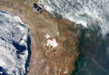 Earth’s continental nurseries discovered beneath mountains The central Andes Mountains and surrounding landscape, as seen in this true-color image from NASA’s Terra spacecraft, formed over the past 170 million years as the Nazca Plate lying under the Pacific Ocean has forced its way under the South American Plate. Credit: NASA