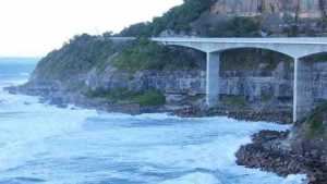 This is a view of Coalcliff in New South Wales, Australia, where researchers discovered evidence that Earth's largest extinction may have extinguished plant life nearly 400,000 years before marine animal species disappeared. Credit: Christopher Fielding