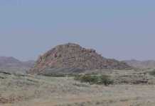 Researchers unearth an ice age in the African desert The drumlins were formed by fast-moving ice floes instead of slow melting ice. Credit: WVU