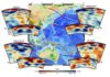 Earth’s deep mantle flows dynamically Cross-sections of Earth’s mantle down to 1,400 km depth showing changes in its flow as ancient ocean beds fall into Earth’s deep interior.