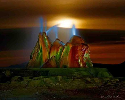 Fly Geyser, Nevada, USA