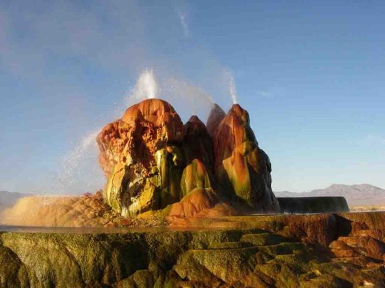 Fly Geyser, Nevada, USA