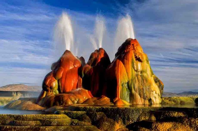 Fly Geyser, Nevada, USA