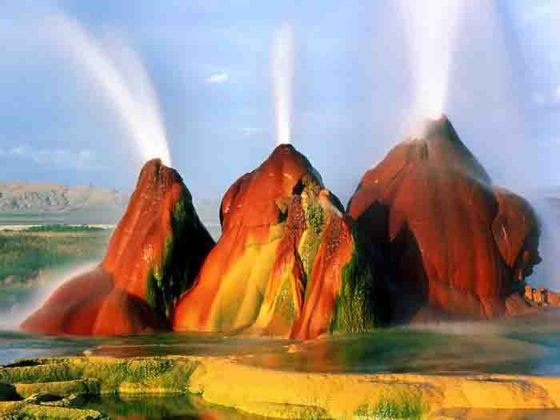 Fly Geyser, Nevada, USA