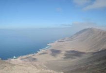 Sun, moon and sea as part of a ‘seismic probe’ The seismological station Patache is located at an altitude of 830 meters less then two kilometers away from the coast. Credit: C. Sens-Schönfelder, GFZ