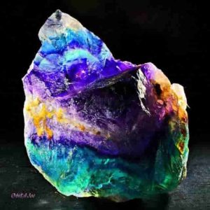 Rare Fluorite Rainbow Inclusion Crystal Rainbow Fluorite Crystal Inclusion Clear Fluorite Fluorite Point Fluorite Tower Fluorite