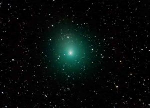 The comet 46P/Wirtanen on January 3, 2019. 